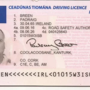 Bleni Patentë Shoferi Irlandeze: E Vërtetë dhe e Rreme Online