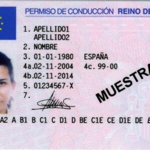 Bleni Patentë Shoferi të Vërtetë Spanjolle Online