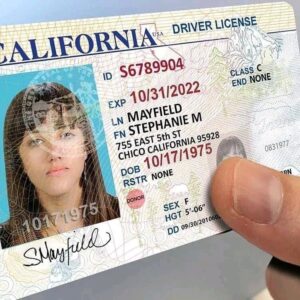 Compre una licencia de conducir auténtica de California: ¿real o falsa?