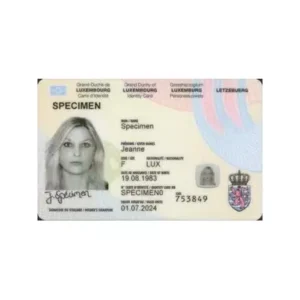 Compre su documento de identidad luxemburgués auténtico en línea rápidamente
