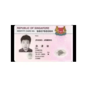 Compre documentos de identidad auténticos de Singapur en línea ahora